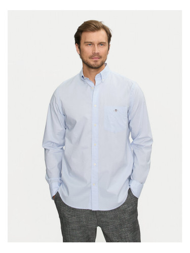 Gant Риза 3000100 Светлосиньо Regular Fit