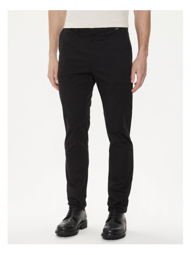 Calvin Klein Чино панталони Modern Twill K10K113696 Черен Slim Fit