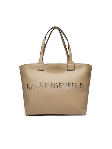 KARL LAGERFELD Дамска чанта 245W3087 Бежов