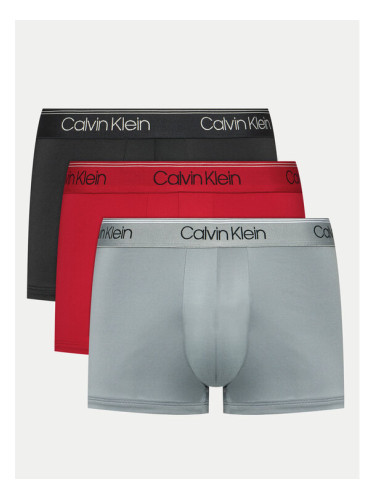 Calvin Klein Underwear Комплект 3 чифта боксерки 000NB2569A Цветен