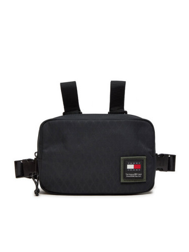 Tommy Jeans Мъжка чантичка Tjm Purpose Chest Bag AM0AM12391 Черен