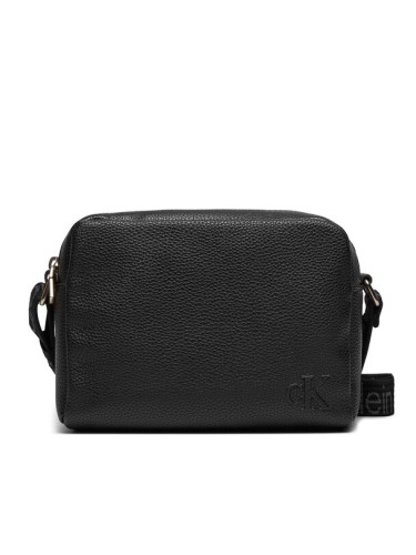 Calvin Klein Jeans Дамска чанта Ultralight DblZip Camerabag 21 K60K612283 Черен