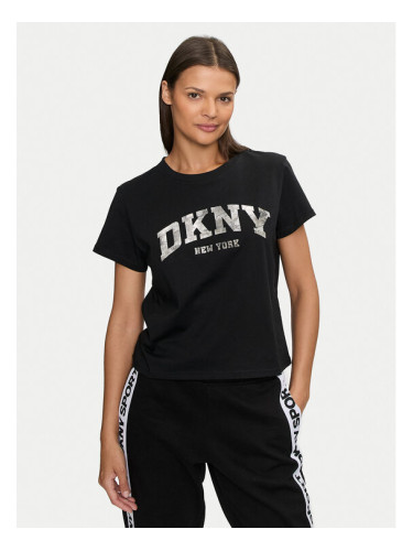 DKNY Sport Тишърт DP4T9991 Черен Regular Fit