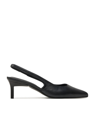 Calvin Klein Сандали Slingback Pump 50 HW0HW02069 Черен