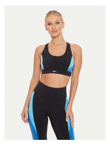 Reebok Спортен сутиен Lux Racer Bra 100075367 Черен