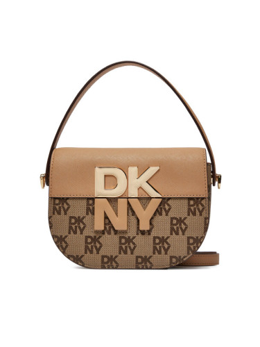 DKNY Дамска чанта Echo Sm Flap Cbody R42EYE28 Кафяв