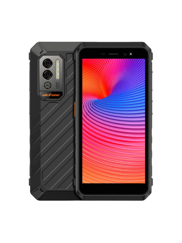 Смартфон Ulefone Power Armor X11 Pro (черен), поддържа 2 SIM карти, 5.45" (13.84 cm) LCD дисплей, осемядрен MediaTek MT6762G Helio G25, 4GB RAM, 64GB Flash памет(+microSD слот), 16.0 + 2.0 & 5.0 Mpix камери, Android, 330g