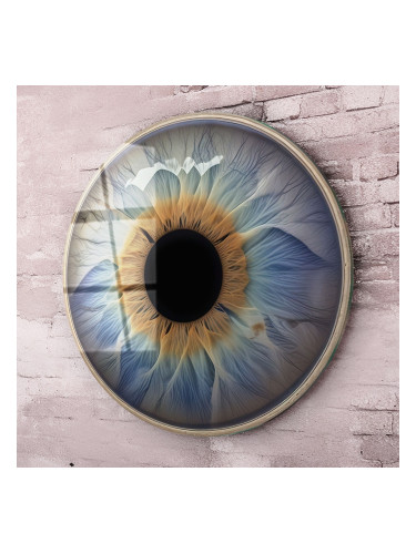 Кръгло стъклено пано - Космическо Око