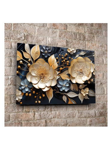 Стъклено АРТ пано - Златна хармония