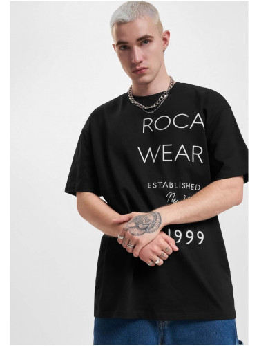 Мъжка тениска в черен цвят Rocawear ExcuseMe