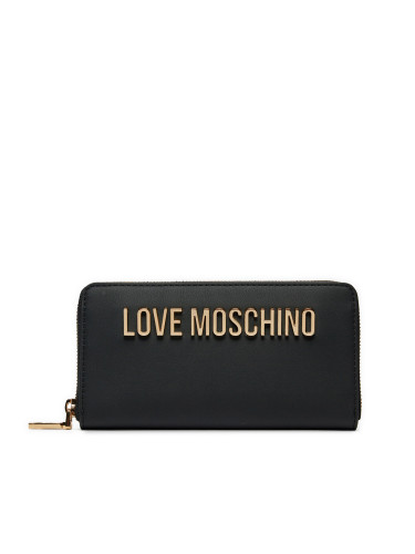 Голям дамски портфейл LOVE MOSCHINO JC5611PP1LKD0000 Черен