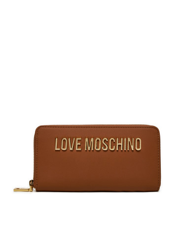 Голям дамски портфейл LOVE MOSCHINO JC5611PP1LKD0208 Кафяв