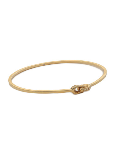 Гривна Coach Interlock Pave C Bangle Bracelet 37440615GLD710 Златист