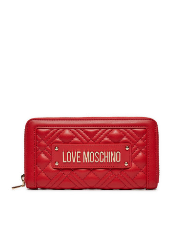 Голям дамски портфейл LOVE MOSCHINO JC5600PP1LLA0500 Червен