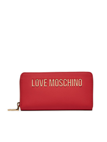 Голям дамски портфейл LOVE MOSCHINO JC5611PP1LKD0500 Червен