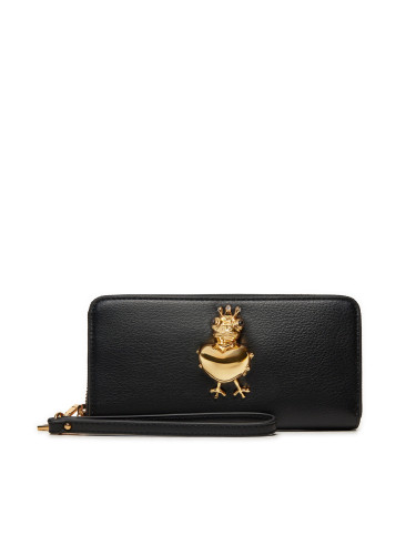 Голям дамски портфейл LOVE MOSCHINO JC5621PP1LLB200A Черен