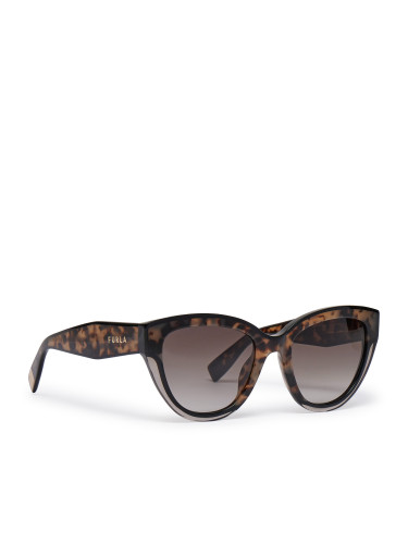 Слънчеви очила Furla Sunglasses Sfu779 WD00107-BX1892-HAO00-4401 Кафяв