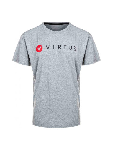 Pánské tričko Virtus Edward Logo Tee šedé, XL