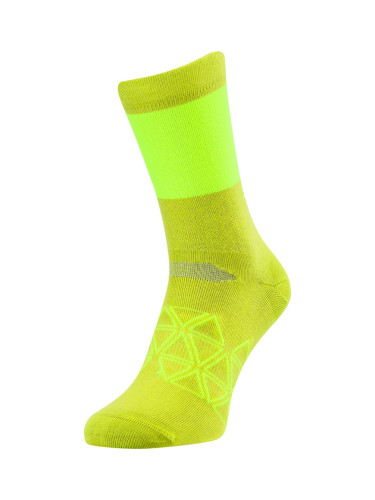 Cyklistické ponožky Silvini Bardiga Olive-lime, 36-38