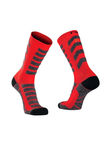 Cyklistické ponožky NorthWave  Husky Ceramic High Sock Red/Black