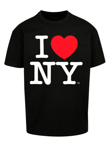 Men's T-shirt I Love NY Oversize black