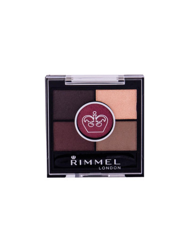 Rimmel London Glam Eyes HD Сенки за очи за жени 3,8 g Нюанс 022 Brixton Brown