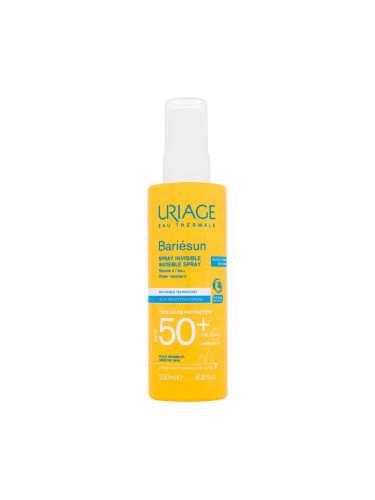 Uriage Bariésun Invisible Spray SPF50+ Слънцезащитна козметика за тяло 200 ml