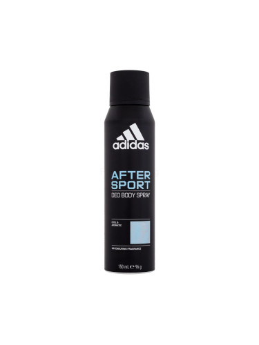 Adidas After Sport Deo Body Spray 48H Дезодорант за мъже 150 ml увреден флакон