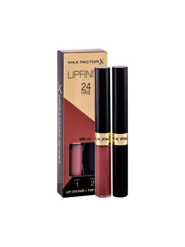 Max Factor Lipfinity Lip Colour Червило за жени 4,2 g Нюанс 160 Iced увредена кутия