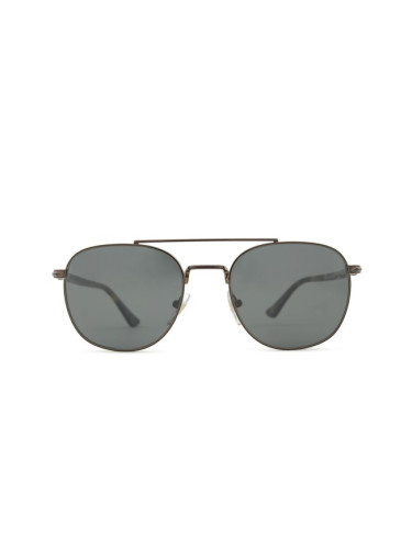 Persol PO1006S 114848 55 - квадратна слънчеви очила, мъжки, кафяви, поляризирани