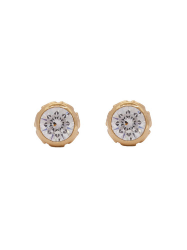 Coach Обици Signature Stone Earrings 37423484GLD111 Златист