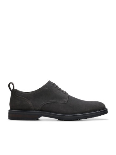 Clarks Обувки Aldwin Lace 26178427 Сив