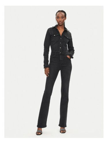 Liu Jo Гащеризон UF4093 Черен Slim Fit