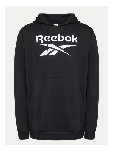 Reebok Суитшърт Identity Big Logo 100050290 Черен Regular Fit