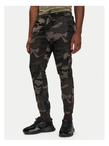 Brave Soul Джогъри MTR-FINECAMOCRGR Зелен Slim Fit