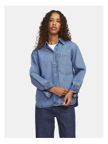 JJXX дънкова риза Jama 12259300 Син Relaxed Fit