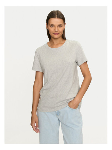 Gap Тишърт 795346-05 Сив Regular Fit