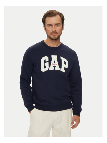 Gap Суитшърт 852079-00 Тъмносин Regular Fit