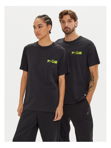 Reebok Тишърт Unisex Not A Spectator 100075624 Черен Relaxed Fit