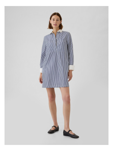 GAP Striped Shirt Mini Dress - Ladies