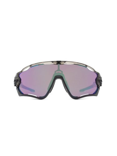 Oakley Jawbreaker OO 9290 46 31 - правоъгълна слънчеви очила, мъжки, сиви, огледални