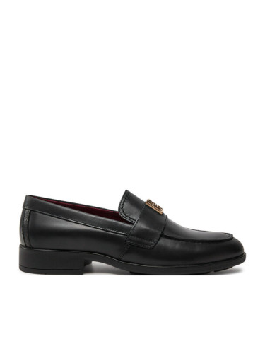 Tommy Hilfiger Лоуфъри Th Leather Classic Loafer FW0FW07961 Черен