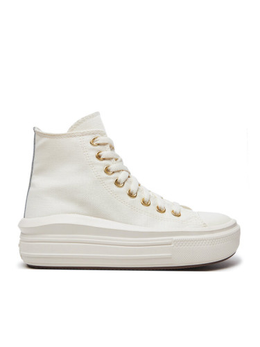 Converse Кецове Chuck Taylor All Star Move Tonal Canvas A08384C Бял