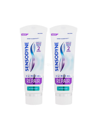 Sensodyne Clinical Repair Active Clean Duo Паста за зъби Комплект