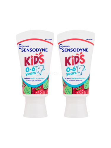 Sensodyne Pronamel Kids 0-6 Years Duo Паста за зъби за деца Комплект