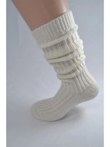 47820 Dewberry Wool Boot Socks-CREAM