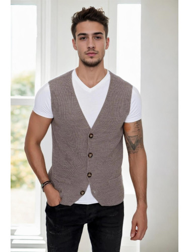 90862 Dewberry Mens Knitwear Vest-VISION