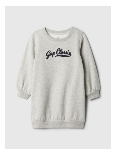 GAP Baby sweatshirt dress with logo - Girls