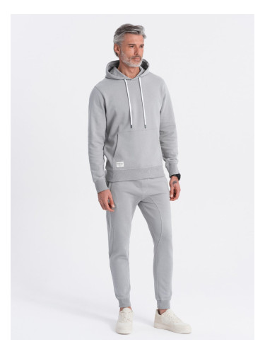 Ombre Men's tracksuit set kangaroo sweatshirt + jogger pants