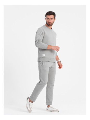 Ombre Men's tracksuit set pants + sweatshirt